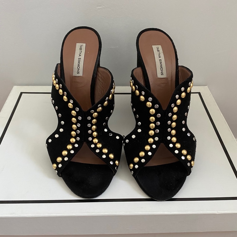 Tabitha simmons slipper heel. So gorgeous on foot